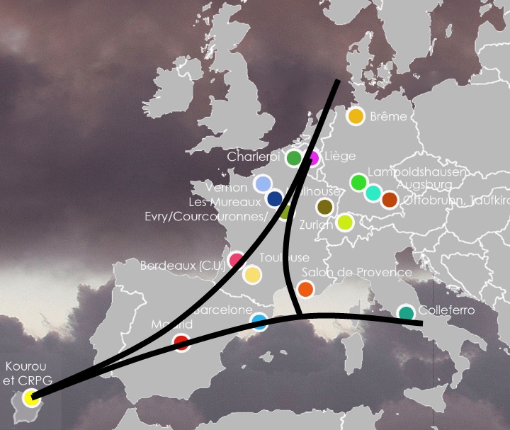 Europaeische Zusammenarbeit beim Bau der Raumsonde Ariane